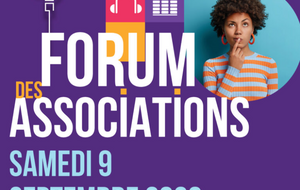 Forum des associations - Samedi 9 septembre 2023