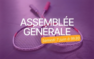 Assemblée Générale annuelle le 7 juin