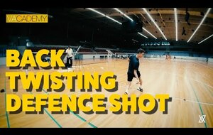 Back Twisting Defence Shot