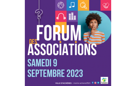 Forum des associations - Samedi 9 septembre 2023