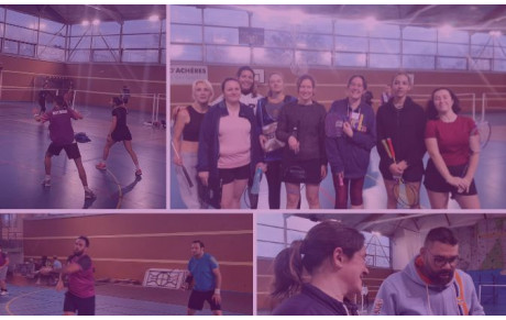 Sport, partage et bonne humeur pour notre tournoi d’automne 🏸